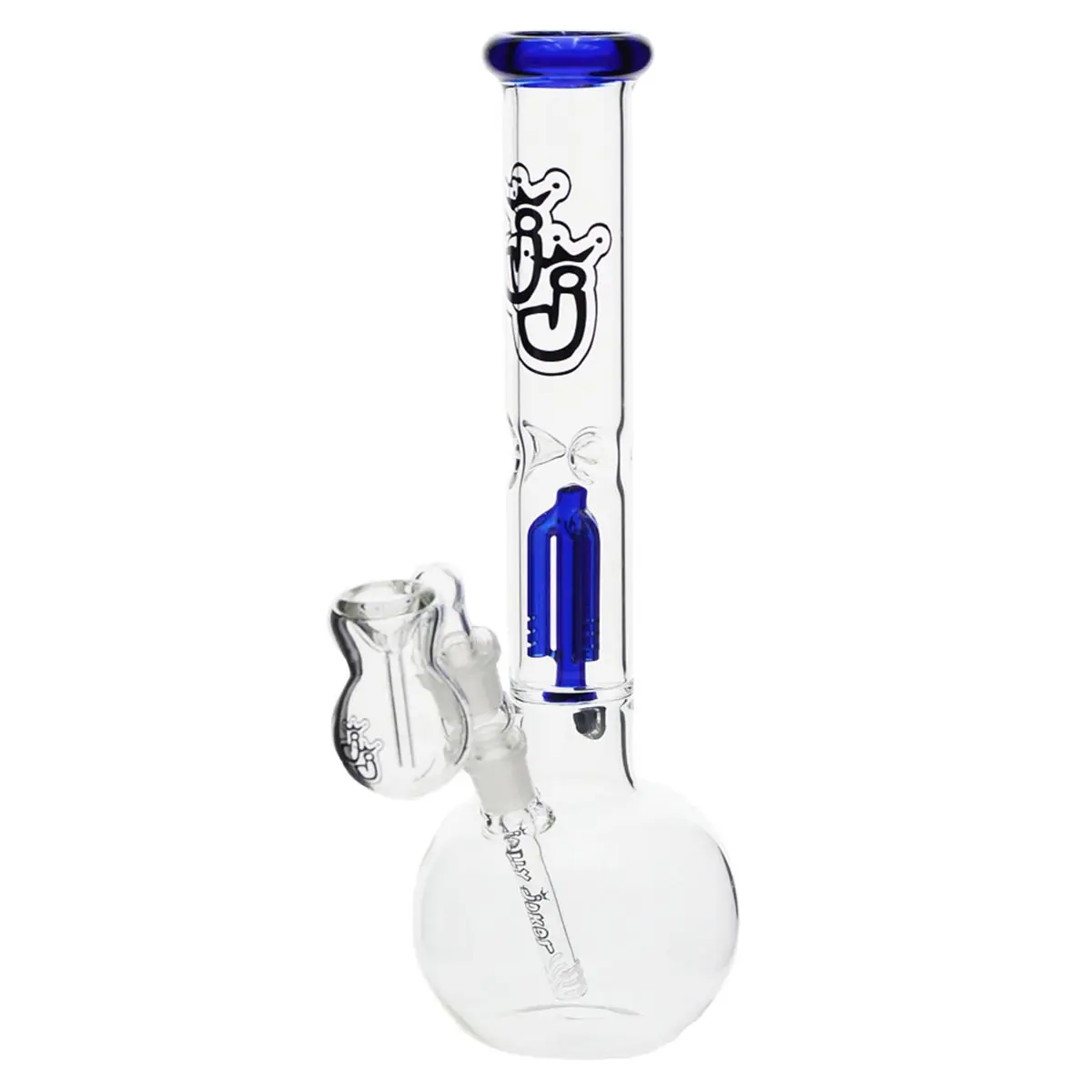 Jelly Joker glass bong bowl perc "Twobelly"