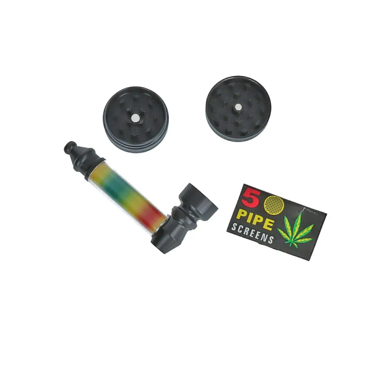 Aluminium Pipe Set "Rasta"