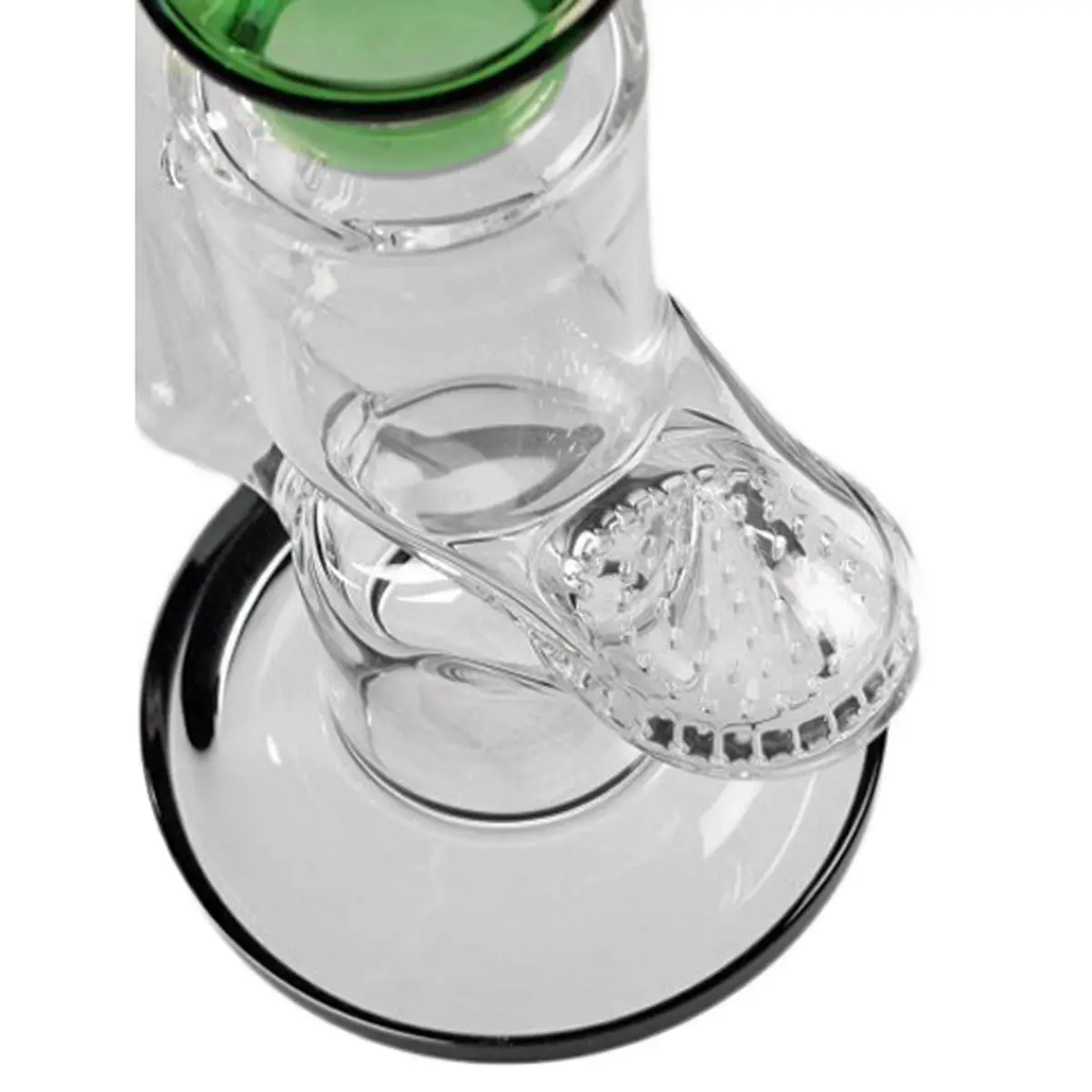 Glass bong with HoneyComb diffuser