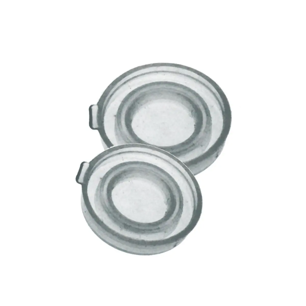 Plastic cap for ash catcher