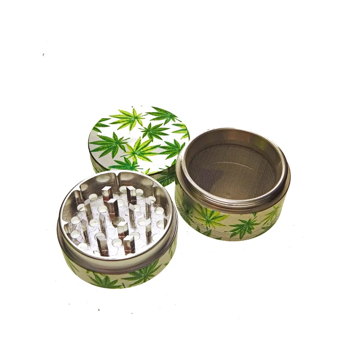 Aluminium Sieve Grinder 50mm Leaves