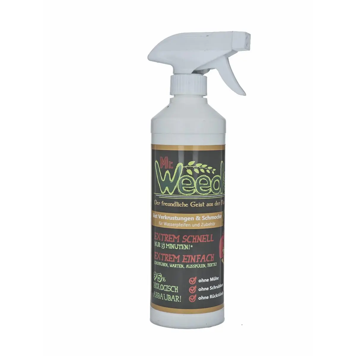 100ml Mr Weeds - Premium Bong Cleaner 500ml