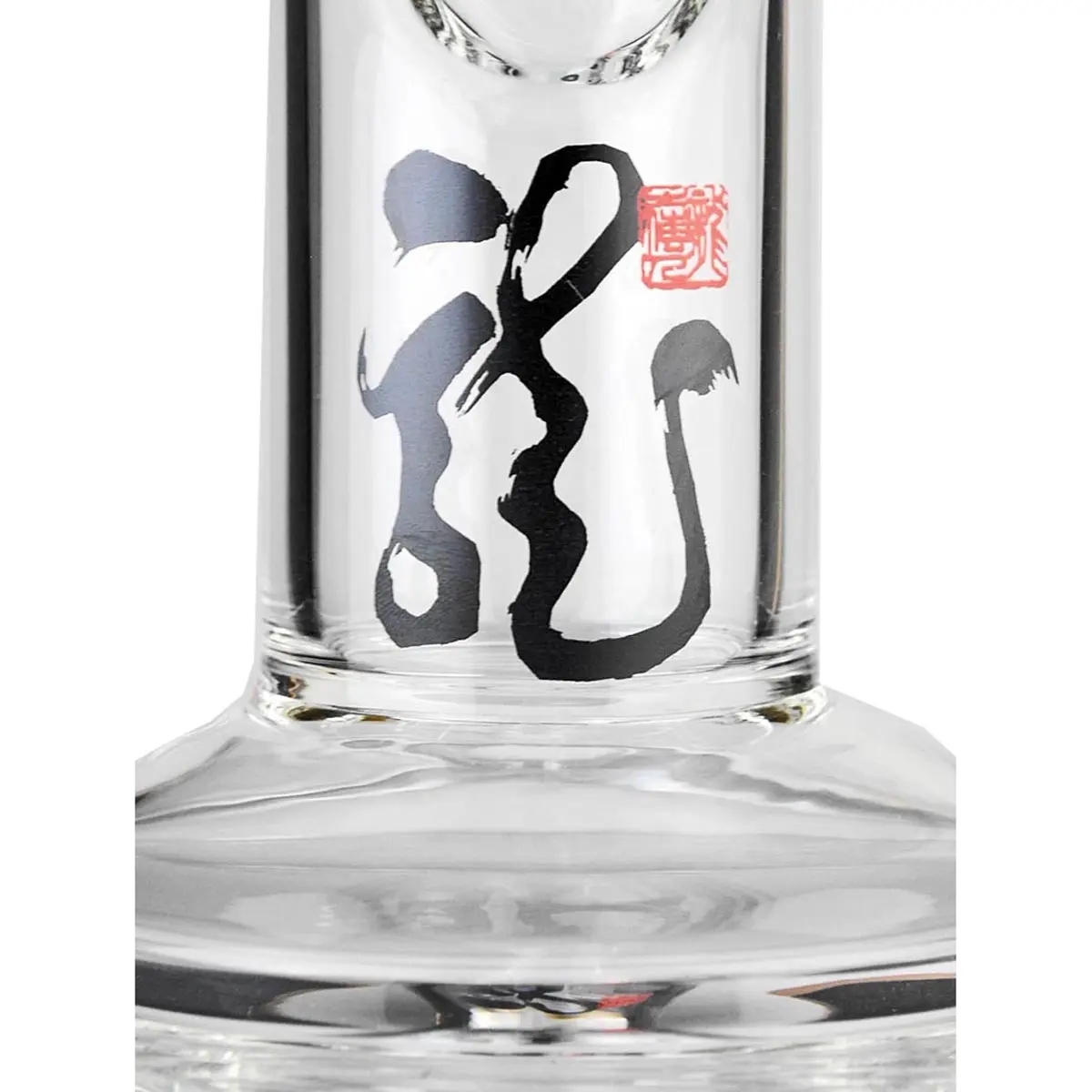 Black Leaf Bong GTI Golden Dragon straight ICE