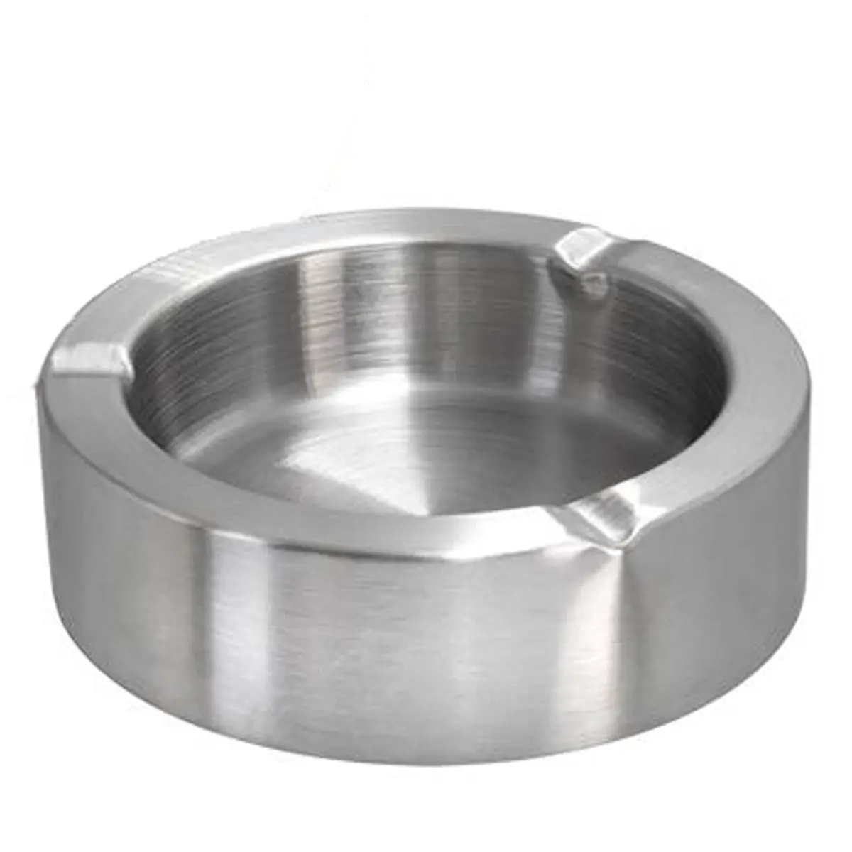 Stainless steel ashtray 9cm