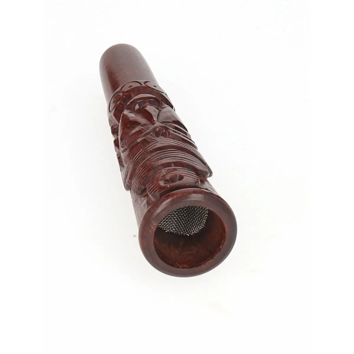 Wooden shillum carved 10,5 cm