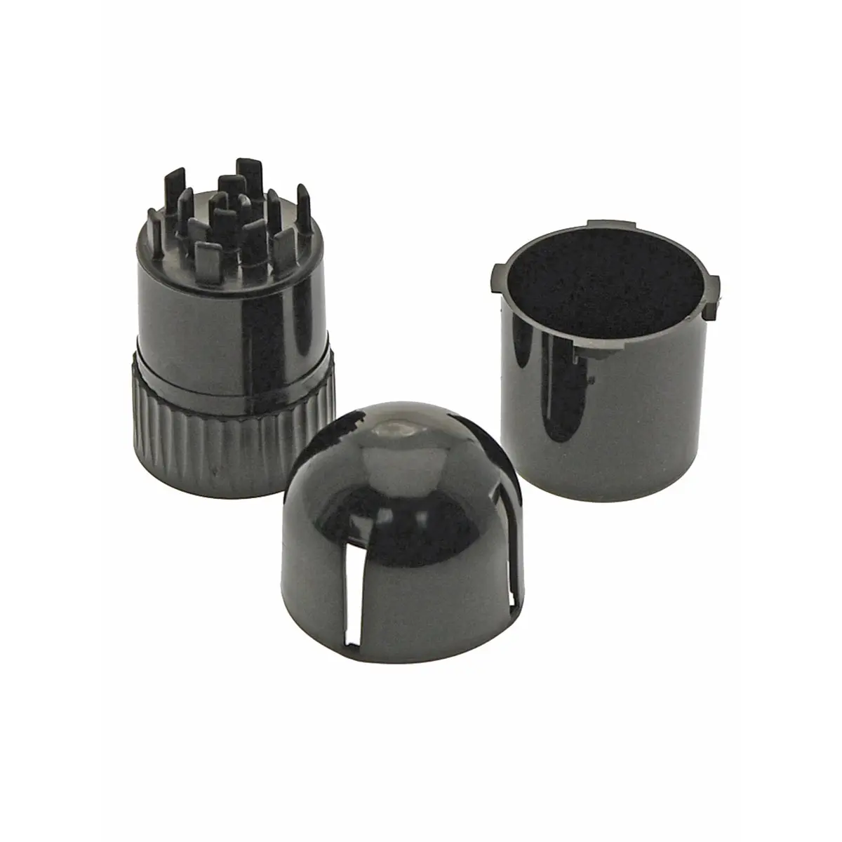 Acrylic Grinder with Stash 5 cm black