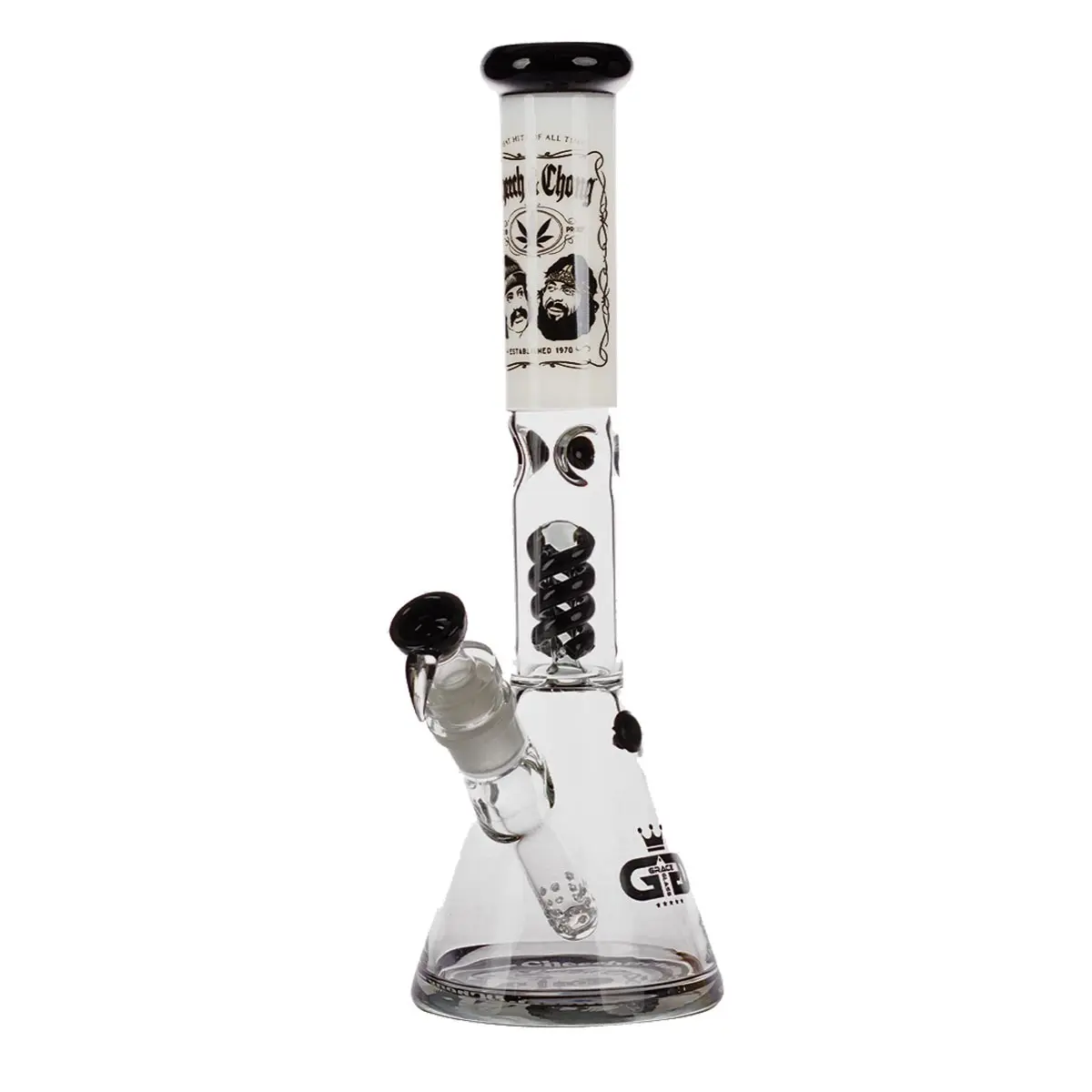 Grace Glass 'Cheech & Chong' white