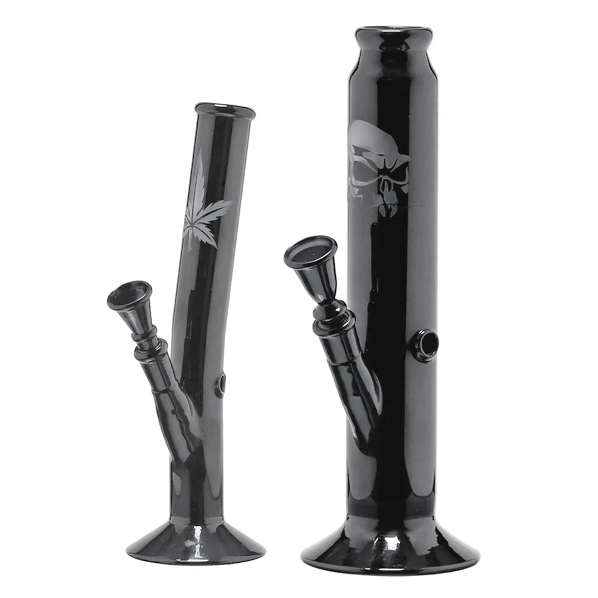 Black Art Glass Bong