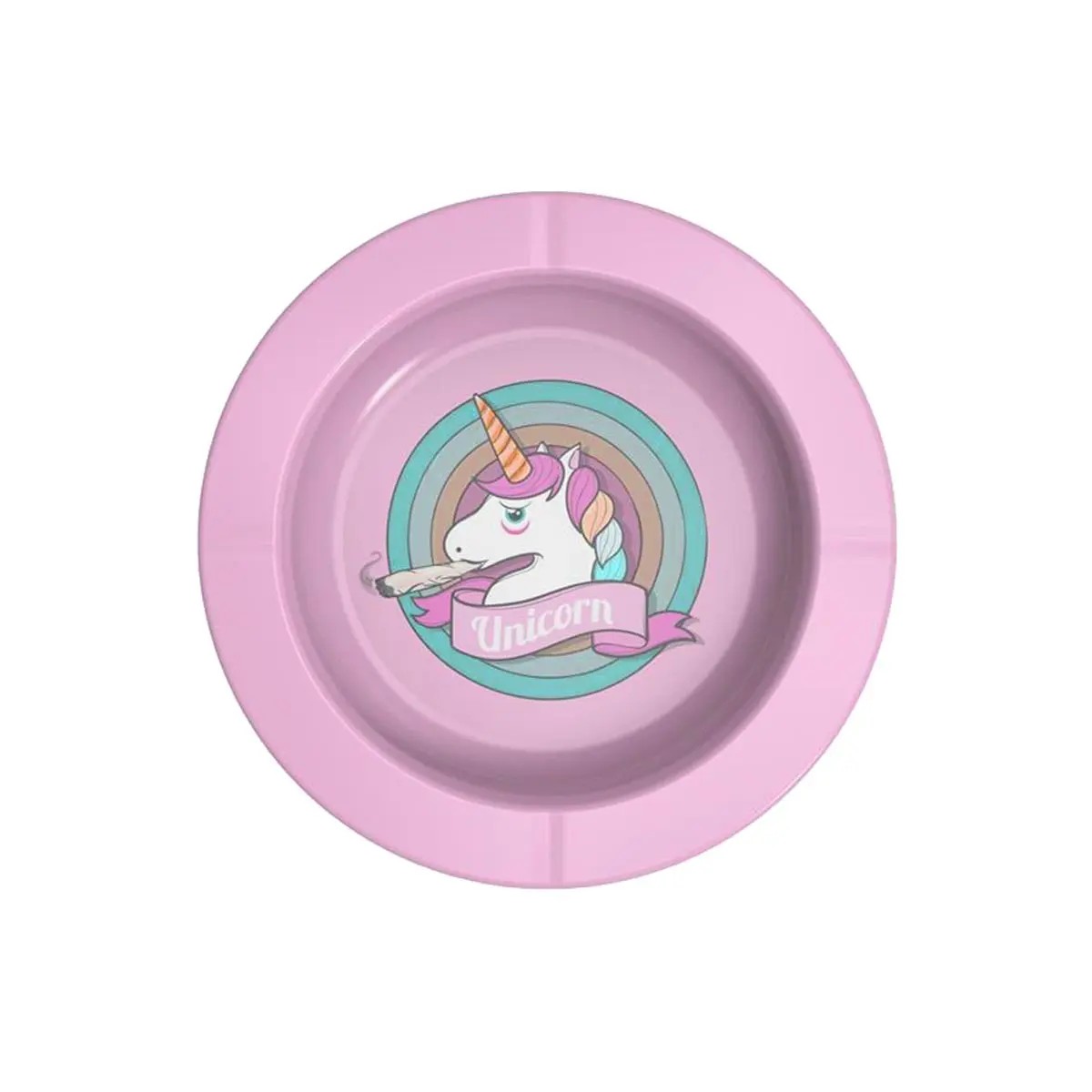 Metal Ashtray Unicorn