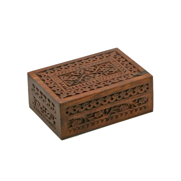 Wooden Box  (15 x 6.5 x 10cm)