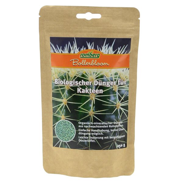 Organic fertilizer for Cacti, 250g pack, granulate