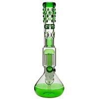 Grace Glass Bong "Prurient Green Penny" 46cm