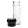 Spice jar with spice mill black