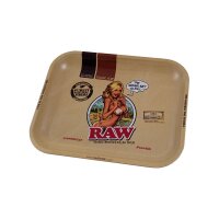 RAW Rolling Tray vassoio per rollare Girl medio