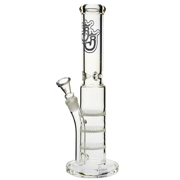 Jelly Joker glass bong "Triple Honeycomb" 7mm