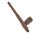 Wooden Pipe with Soapstone Insert 16,5cm