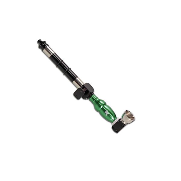 Pipe with Carbon Filter Adapter green