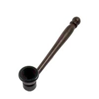 Little sheesham pipe with bell bowl - 11cm