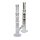 Blaze Glass Tower double percolator Bong - 56 cm