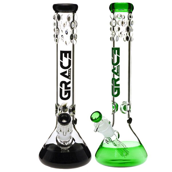 Grace Glass Bong "Big Black Belle" 40cm