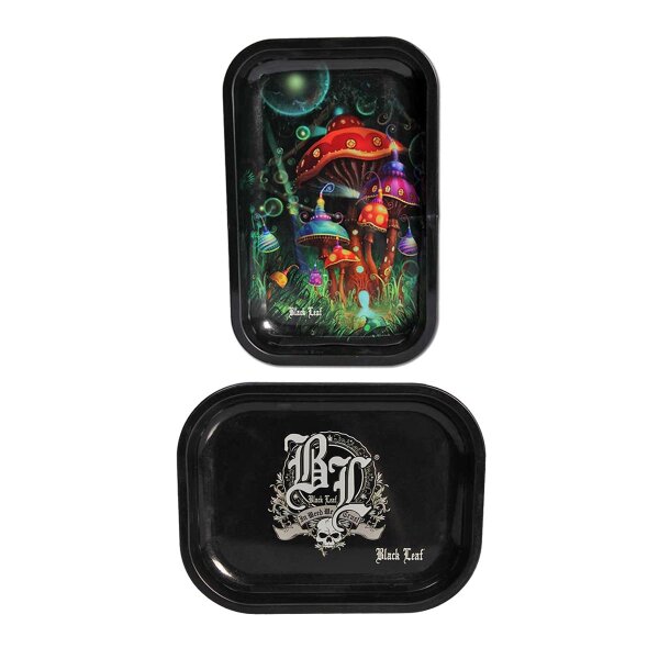 Black Leaf Rolling Tray - various