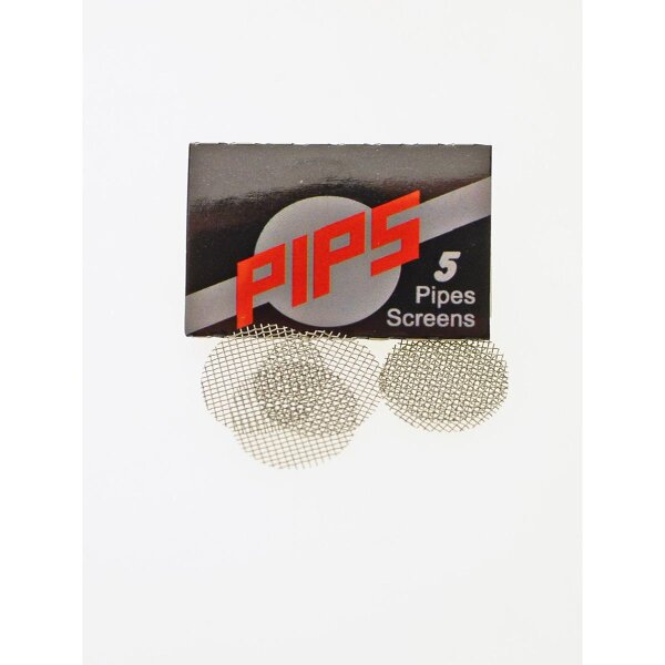 PIPS Special round steel screens 15mm
