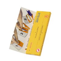 Zig Zag "Le Zouave - 606" jaune - 50 feuilles