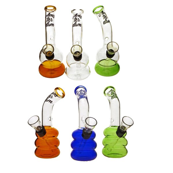 Mini Glass Pipe Amsterdam 12cm