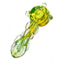 Spoon Glass Bubbler "Entangling Tangle"