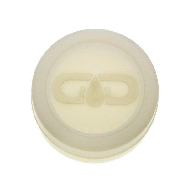 Grace Glass Silicone Jar XL White