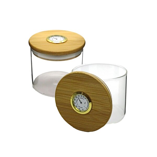 Dank 420 Hygrometer airtight Glass Jar