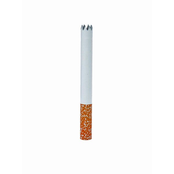 Cigarette one hitter with filling aid