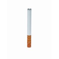 Cigarette one hitter with filling aid