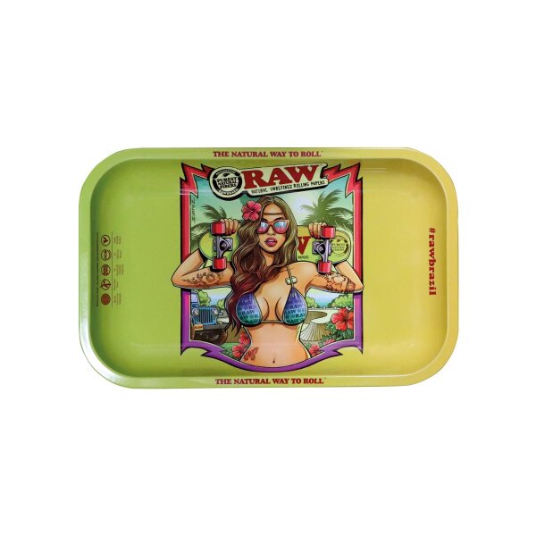 RAW Rolling Tray Plateau à rouler Small - Brazil 2