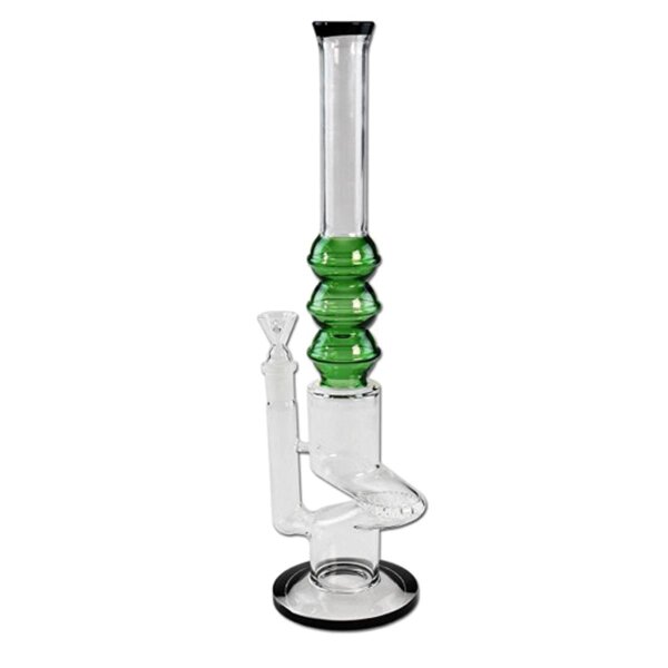 Glass bong with HoneyComb diffuser