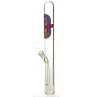 Jelly Joker Glass Bong Rocket Base de aluminio 45cm 18,8