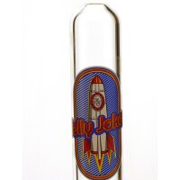 Jelly Joker Glass Bong Rocket Base de aluminio 45cm 18,8