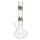 Multi Leaf Bong with Belly and Grip Grooves  35cm 14.5