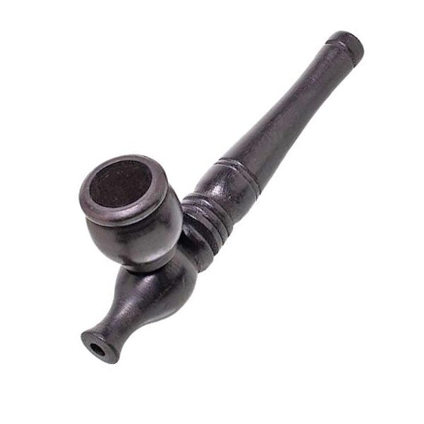 Wooden Pipe with Tulip Bowl 12,5cm