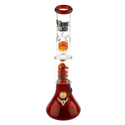 Thug Life OG Percolator Bong 35cm - amber