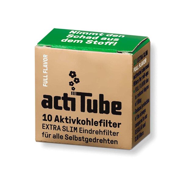 actiTube activated Carbon Filters 10 pieces 10 pcs