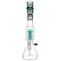 Heisenberg Beaker Bubble 12-Arm Perc 18,8 - green