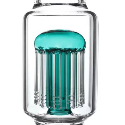 Heisenberg Beaker Bubble 12-Arm Perc 18,8 - green