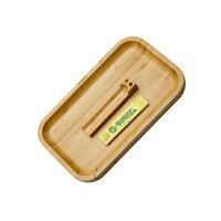 G-Rollz Bamboo Rolling Tray - big