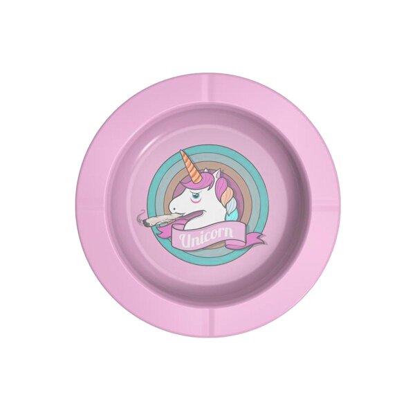 Metal Ashtray Unicorn