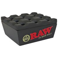 RAW Cendrier en métal noir