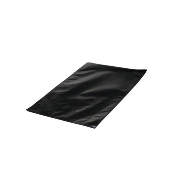 Sealable Bag with Aluminium Alloy black - 50 x 55cm