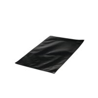 Sealable Bag with Aluminium Alloy black - 50 x 55cm