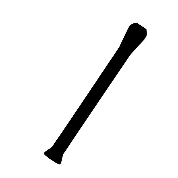 Snorting Tube - black