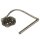 Metal snorter with chain 6 cm